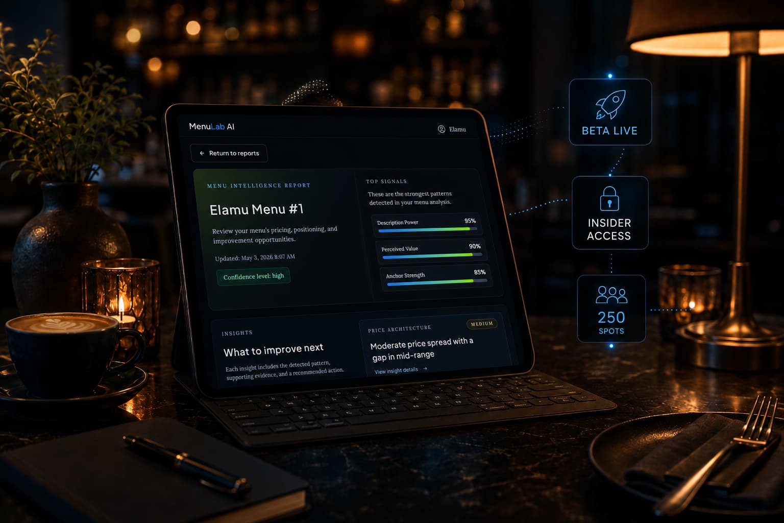 MenuLab Beta Is Live: Join the First 250 Insiders